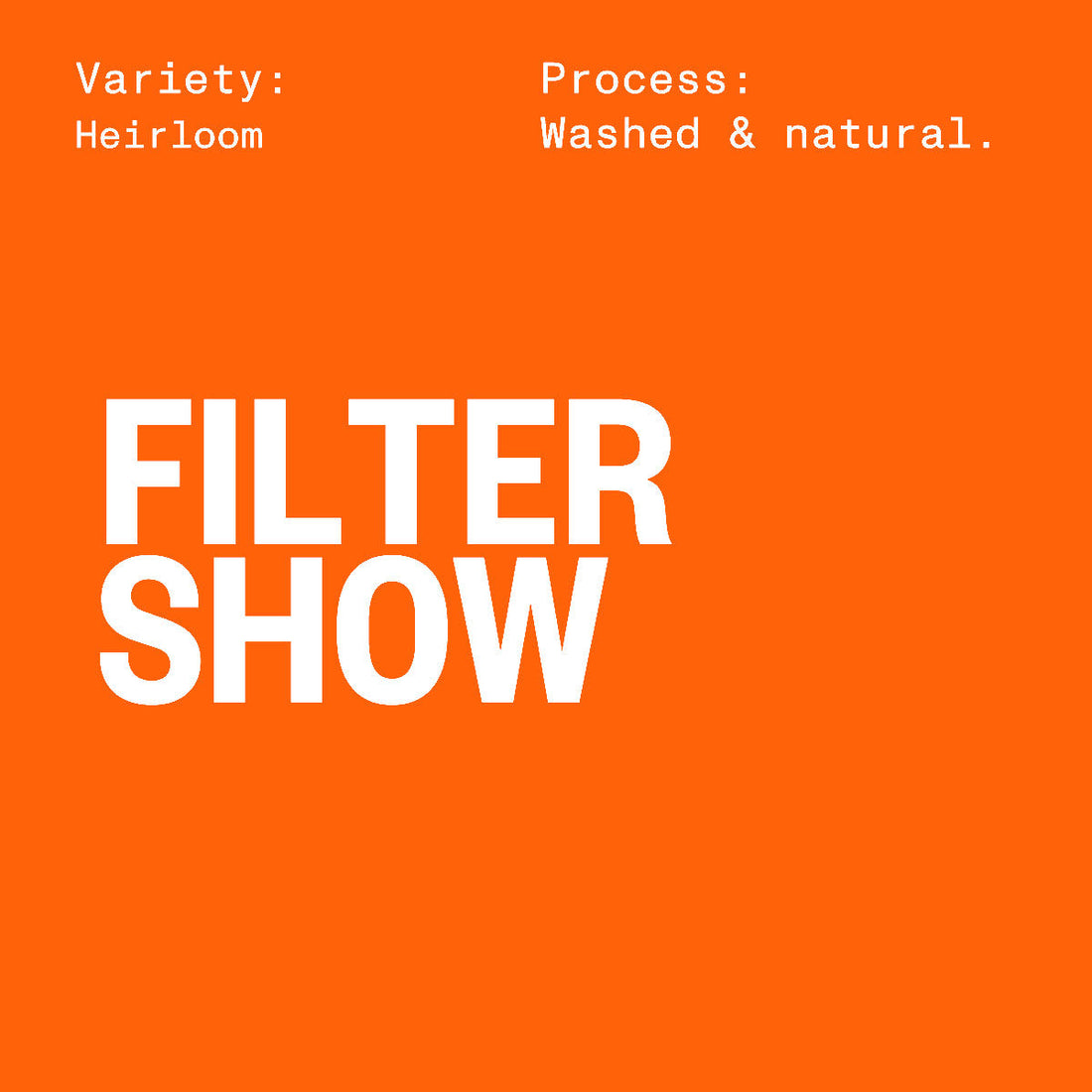 Filter Show