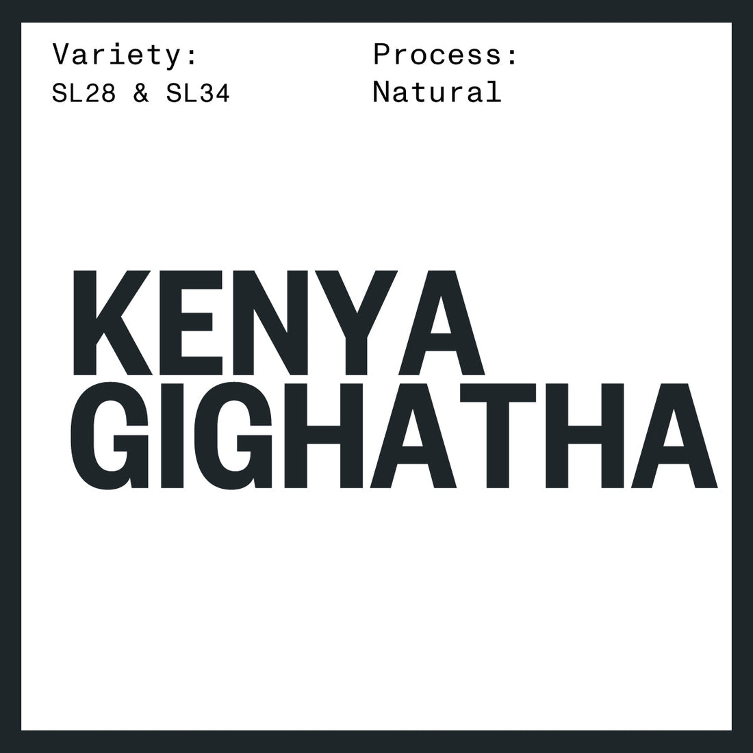 KENYA GICHATHA BY FARMERS COFFEE SOCIETY
