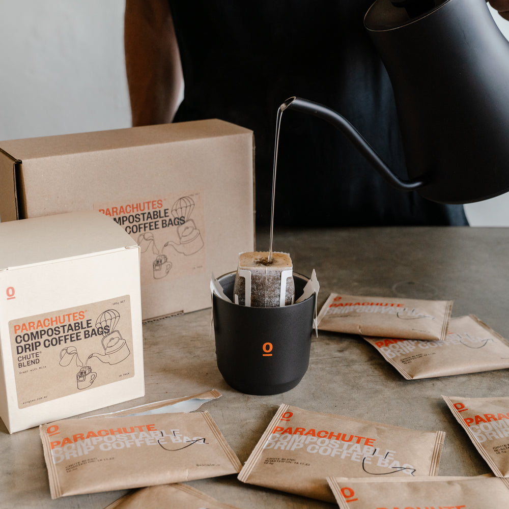 PARACHUTES   CHUTE BLEND    COFFEE DRIP BAGS