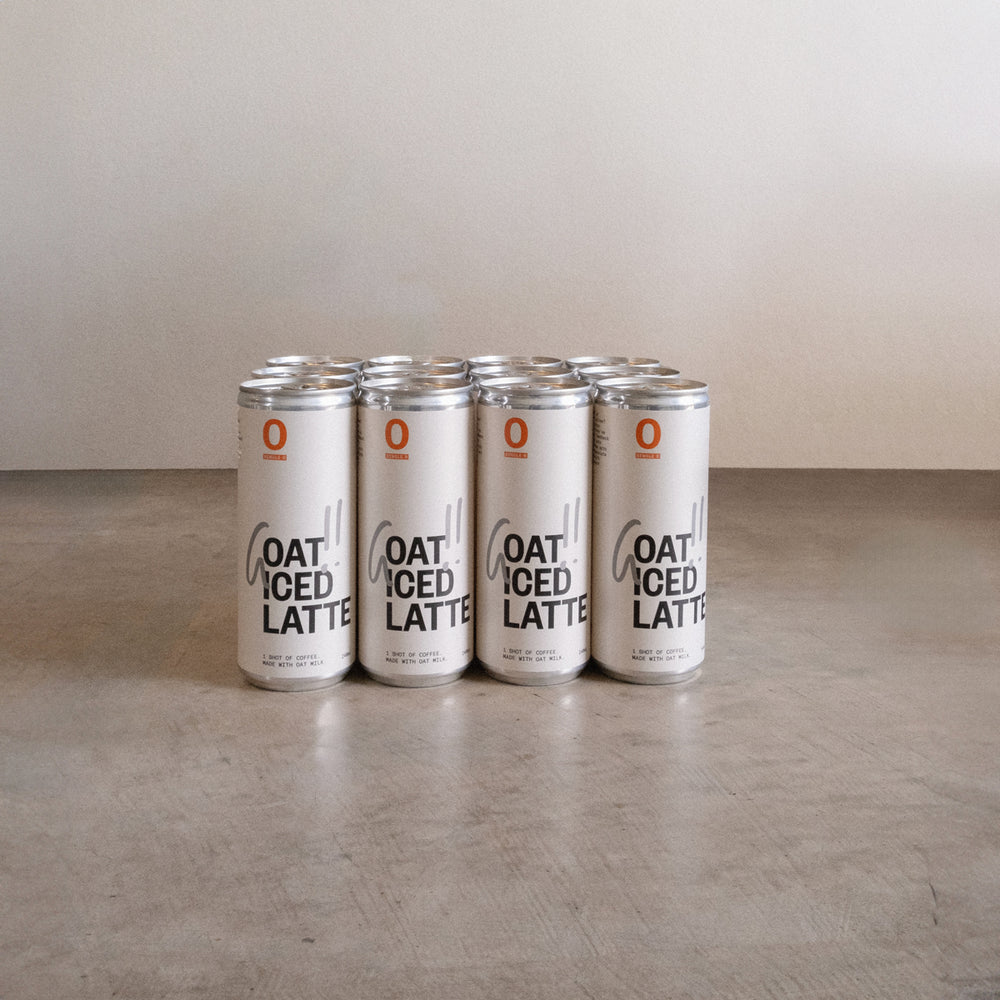 CANNED OAT ICED LATTE - 3 MONTH STASH