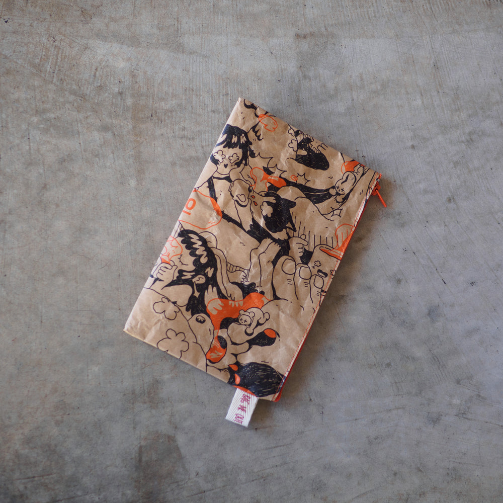 UP-CYCLED BITS 'N' PIECES POUCH LARGE