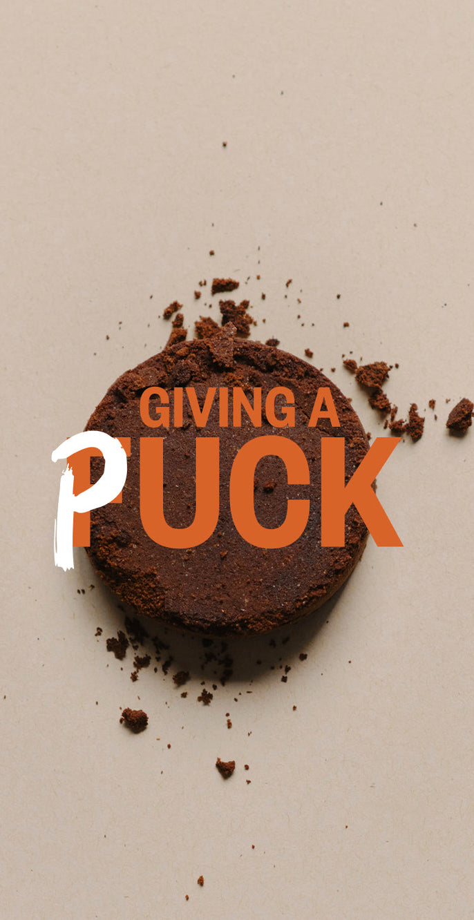 UPCYCLING COFFEE WITH AS MUCH CARE AS WE BREW IT