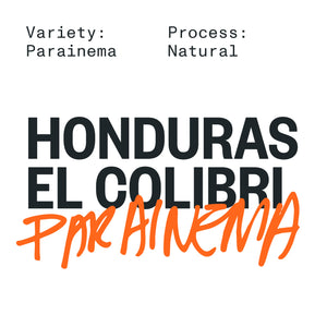 HONDURAS EL COLIBRI PARAINEMA